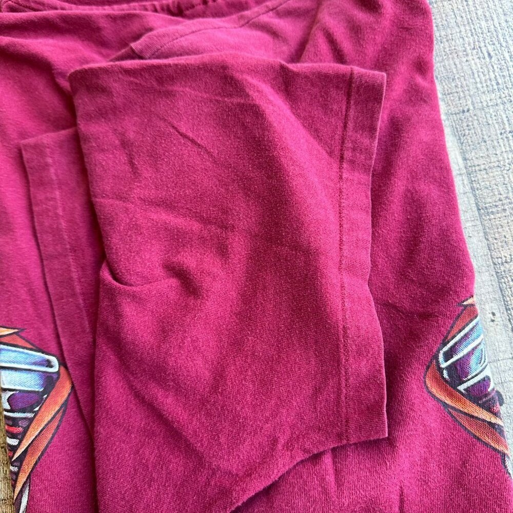 Vintage Harley Davidson TShirt Red Cotton Casper Gillette Wyoming Graphic Tee - Picture 8 of 8